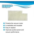thumbnail image 4 of HQRP 4-Pack Secondary Filters replacement for Hoover Tempo WidePath U5140900 U5145900 U5148900 Bagged Vac, 4 of 7