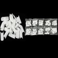 thumbnail image 1 of HLONK Pointes de Cercueil Longues Carrées Fausses Transparentes 500 Pcs, 1 of 9