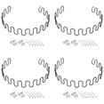 thumbnail image 1 of Kits de reemplazo de resortes de tapicería Uxcell 4Sets, kit de reparación de cojines hundidos de 27.56" con clips y clavos para muebles, 1 of 7