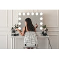 ReignCharm Hollywood Vanity Mirror with Bluetooth Speakers, 12LED Bulbs, 32"W x 27"H