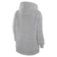 thumbnail image 3 of Women's G-III 4Her by Carl Banks  Heather Gray Los Angeles Dodgers Love Graphic Fleece Hoodie, 3 of 3