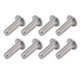 thumbnail image 5 of 100 Piezas M4 Tornillos de Cabeza de Botón Tornillos de Acero Galvanizado para Industrias de Maquinaria de Precisión ANGGREK  Otros, 5 of 8