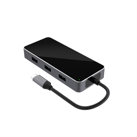 USB C Hub 10-in-1 with 4K HDMI Adapter, VGA 1080P, Gigabit Ethernet, SD/TF Card Reader, Type-C 3.1 Charging, 2 USB 3.0 Ports, and 2 USB 2.0 Ports for MacBook Pro/Air, Dell XPS, Lenovo ThinkPad, etc.