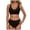D326/Black, variant on Womens Bikini Sets Women High Waisted Bikini Push Up Two Piece Vintage Swimsuit Retro Ruched High Waist Print Bikini Set 2026 Retro Swimsuit