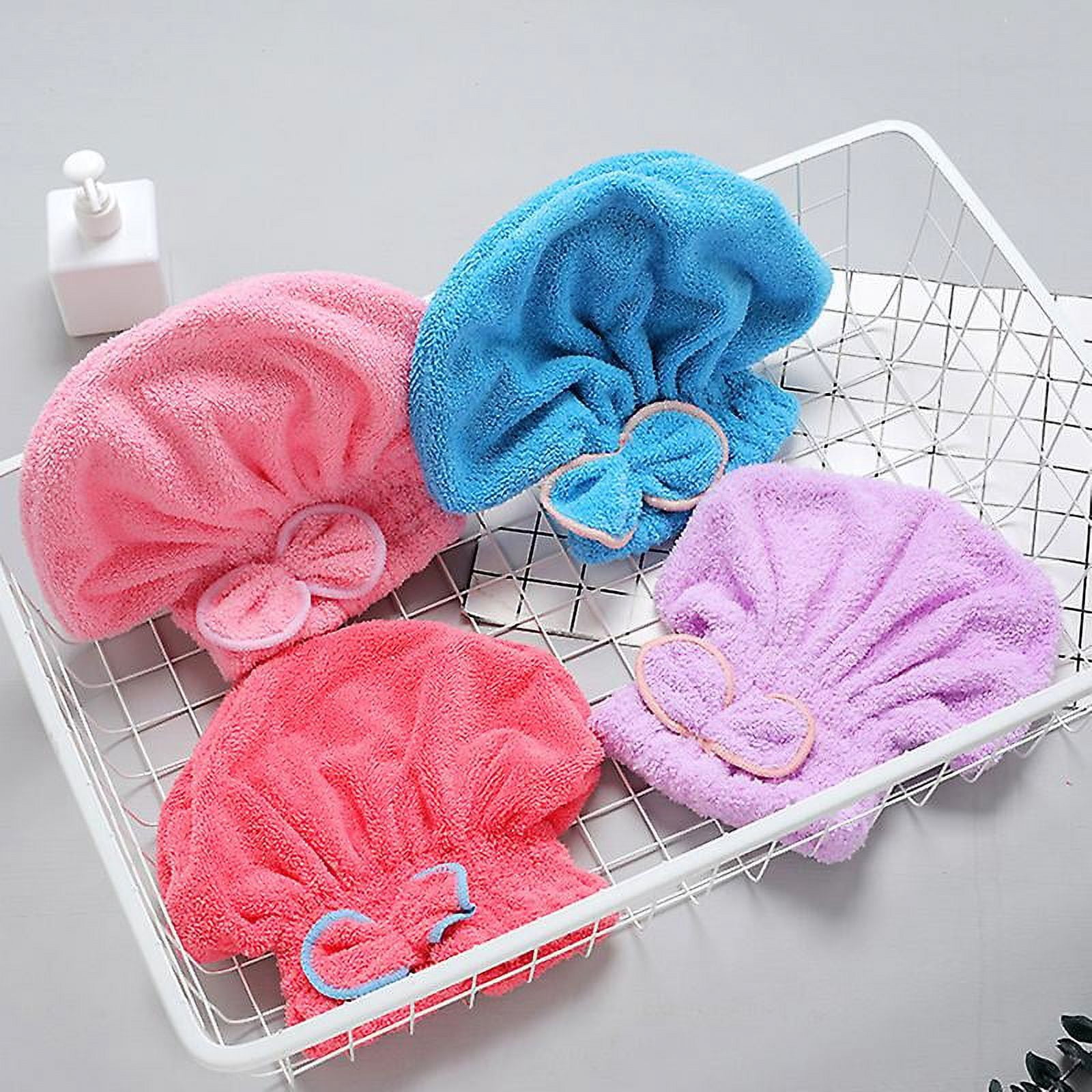 3pcs Dry Hair Hat Cap