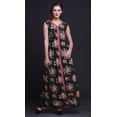 thumbnail image 2 of Bimba Floral Printed Front Slit Sleeveless Summer Spring Long Women BeachÂ&nbsp;Dress-XXX-Large, 2 of 5