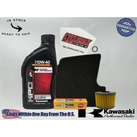 Cyclemax Standard KPO Tune-Up Kit fits 2017-2023 Kawasaki Z125 PRO