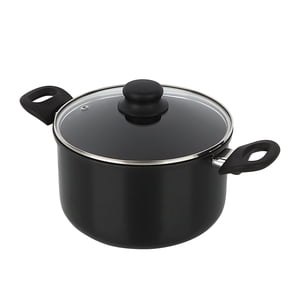 Mainstays 5-Quart Aluminum Non-Stick Dutch Oven, Black