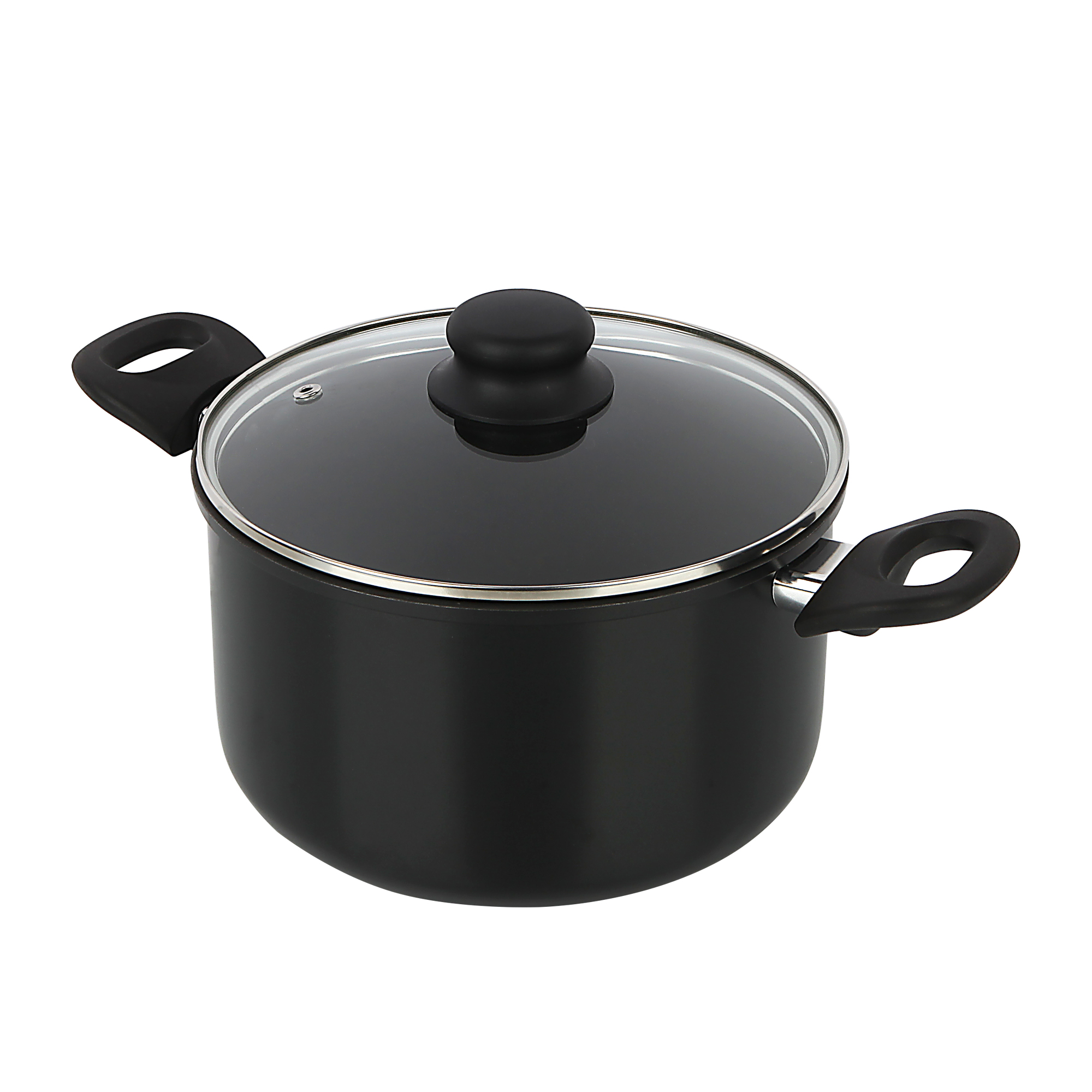 Mainstays 5-Quart Aluminum Non-Stick Dutch Oven, Black photo 1