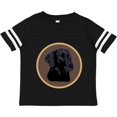 thumbnail image 3 of Inktastic Black Lab Dog Labrador Retriever Boys or Girls Toddler T-Shirt, 3 of 5