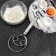 thumbnail image 2 of Danish Dough Whisk Hook For Bread Making,304 Stainless Steel Dutch Bread Whisk, 2 of 4