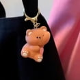 thumbnail image 3 of 1Pair Love Bear Magnetic Keychain Cute Animal Shaped Keyring Cartoon Couple Pendants Bear Keychain Bag Charms Car Key Accessories for Couples, 3 of 7
