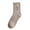 A-Khaki406, variant on Women's Crew Socks Floral Print Rolled Trim Socks Thermal Warm Classic Leisure Holiday Hosiery