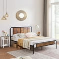 thumbnail image 2 of VECELO 3-Piece Bedroom Sets Metal Bed Frame and 2 Nightstands, 2 of 9