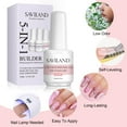 thumbnail image 5 of Saviland 5-In-1 Builder Nail Gel - 15ML Nudes Pink Base Strengthening Gel Nail Polish for Natural Nail Extensions, 5 of 7