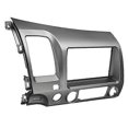 thumbnail image 2 of Car Radio Fascia Trim Kit, 2 Din Dash Panel DVD Frame Install Kit for 2008 2009 2010 2011, 2 of 5