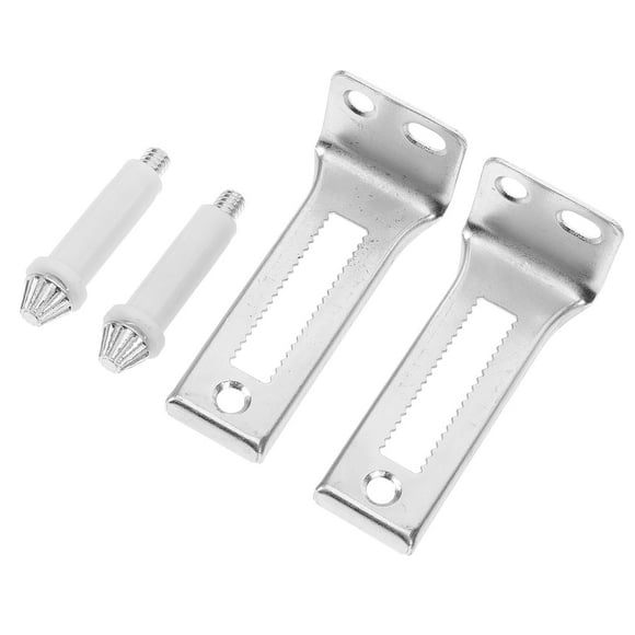 BRIGHTFUFU 2 Pairs of Bifold Barn Door Hardware Kit with Plastic Metal Multi for Commercial Spaces