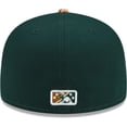 thumbnail image 4 of Men's New Era White/Tan Charleston RiverDogs Theme Night 59FIFTY Fitted Hat, 4 of 6