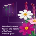thumbnail image 5 of LEGO Botanicals Cosmos Flowers - Building Toys for Kids, Girls & Boys, Ages 9+ - Artificial Flower Decor for Desk, Bedroom or Dorm - Gift for Birthdays - 11514, 5 of 7