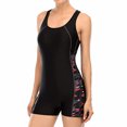 thumbnail image 3 of Charmo Women's Athletic Swimsuit Training Raceback One Piece Swimwear Bathing Suit, 3 of 5