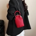 thumbnail image 5 of SPEKSEE PU Leather All-Match Shoulder Bag Kisslock Elegant Satchel Bag Metal Buckle Shoulder Bag Female Travel Work Shopping Bag, 5 of 18