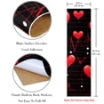 thumbnail image 3 of Valentine's Day Skateboard Grip Tape Stickers Pack of Two | Emery Surface PVC Backing | 8.8x32.6in/22.4x83 cm | Grip Tape for Skateboards | Skateboard Accessories, 3 of 5