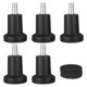 thumbnail image 1 of 5 Pcs 1 Set Convenient Chair Wheel Replacements Useful Chair Casters (Black), 1 of 4