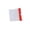 1pc Red, variant on Guodhu Sealing Zipper Bags Reusable Clear Organizer Travel Pouch Waterproof Storage for Vitamins Daily Supplements Mini Small
