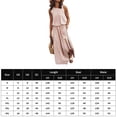 thumbnail image 2 of Vestido Sin Mangas Vestido sin mangas de verano Elegante vestido largo maxi Ropa femenina (Caqui XXL) Cgtredaw para Mujer Caqui T XXL, 2 of 6