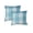 Blue, variant on Fabstyles Herringbone Check Cushion Set of 2 with Poly-Insert Included