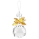 thumbnail image 2 of Atrapasueños de cristal K9 transparente, colgante de prismas, adorno de boda, decoración navideña, amarillo, 2 of 8