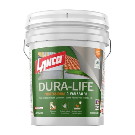 Lanco Dura-Life 5 Gal. Clear Tile and Shingle Roof Sealer