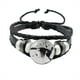 thumbnail image 4 of Nana Osaki-Pulseras de cuero con cuentas trenzadas para hombre y mujer, brazaletes con figuras de dibujos animados, regalo de joyería, novedad, 4 of 5