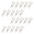 thumbnail image 2 of Paquete de 20 botellas vacías de tubos de plástico recargables, botellas de muestra para champú, crema de manos, loción corporal, 30 ml , tal se describe, Clear-Flip Tapa transparente Salvador Botella recargable vacía, 2 of 10