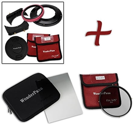 WonderPana FreeArc Essential CPL 0.6SE Kit - Core Filter Holder Lens Cap 66 Brackets 0.6 Soft Edge Grad ND & 145mm CPL Filters for Sony FE 12-24mm f/4 G E-Mount Lens