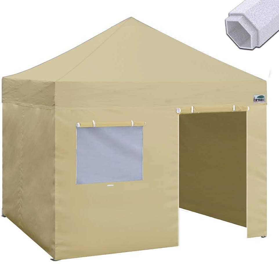 Eurmax Premium 10'x10' Ez Popup Canopy Tent Commercial Instant