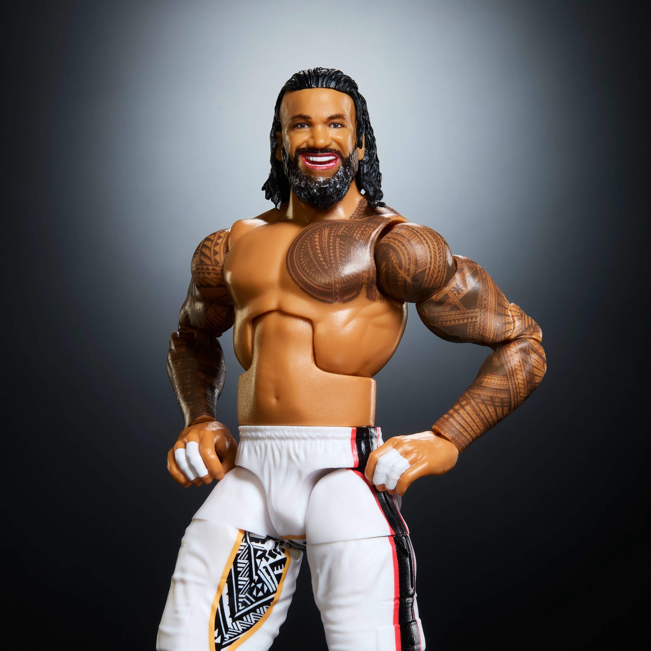 WWE Elite Jimmy Uso Action Figure, Series #126, 6-inch Collectible with Articulation & Accessories