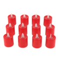 thumbnail image 3 of LED Sin Llama BLESIY Ornamento Decorativo 12 Piezas Set rojo, 3 of 8