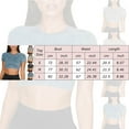 thumbnail image 3 of Everyday Bras for Women Workout Sports Bra for Women Yoga Bras for Women Padded Yoga Workout Clothes for Women Sports Bra Crop Top Yoga Bodysuit with Bra Yoga Sports Bras for Women Crop Top Green L, 3 of 8