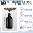 thumbnail image 2 of Botellas dispensadoras de jabón Tessco for you, 500 ml (paquete de 12), 2 of 7