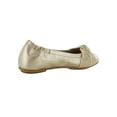 thumbnail image 3 of Fitflop Womens Twiss Crystal Ballet Flat Shoes, Platino, US 5, 3 of 3
