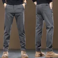 thumbnail image 3 of Pantalones casuales rectos para hombre, pantalones nuevos para hombre, verano, alta calidad, estética, moda Harajuku, oferta, talla grande, estilo coreano Y2k, 3 of 5