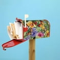 thumbnail image 6 of Colorful Flowers and Butterflies Magnetic Mailbox Covers, Mail Wraps Garden Yard Home Decor for Outdoor Standard Size 21x18 in, 6 of 6