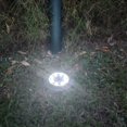 thumbnail image 2 of Luces solares para jardín al aire libre, iluminación solar para patio - 8 LED, para exteriores, 2 of 5