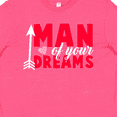 thumbnail image 4 of Inktastic Valentine's Day Man of your Dreams with a Heart and Arrow Youth T-Shirt, 4 of 5
