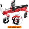 thumbnail image 3 of Telyswee Set of 2 Car Wheel Dolly Jack 3000Lbs Capacity Trailer Dolly w/ Hydraulic Tire Jack for Vehicle Positioning for Truck RV Trailer, 3 of 7
