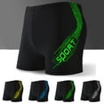 thumbnail image 4 of Men Swimsuits Boxer Briefs Surfboard Boxer Trunks Sports Shorts Beach Swimwear, 4 of 11