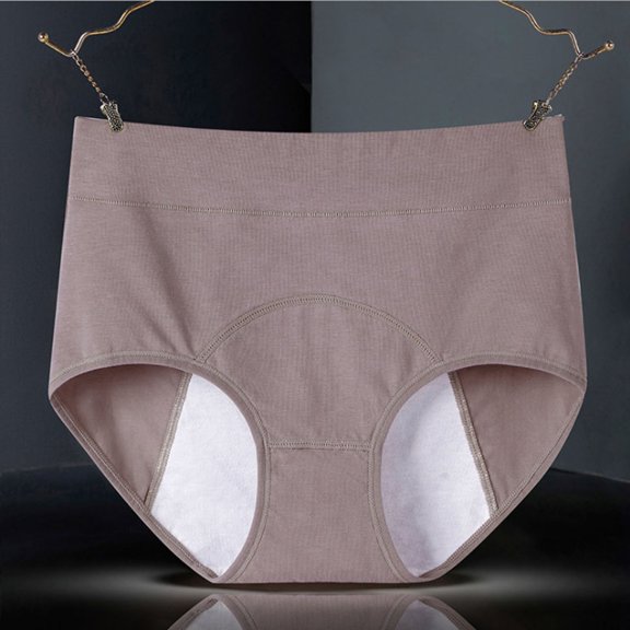 Mingw Womens Underwear （4XL）Women's High Waist Menstrual Panties Leakproof Menstrual Panties