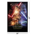 thumbnail image 3 of Star Wars: Episode VII - The Force Awakens - Framed Movie Poster (Regular Style) (Size: 25" X 37") (Silver Aluminum Frame), 3 of 6