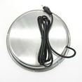 thumbnail image 2 of 38cm Heated Chicken Waterer - 65W Stainless Steel, 38x38cm - for Chickens, & All-Season Water Heating, 2 of 8